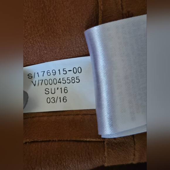 NWT Banana Republic Brown Genuine Goat Suede Dress~Reasonable Offers Only - Picture 12 of 12